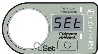 BRANDT DFH925C - Procédez comme suit au réglage de l'adoucisseur sur le tableau de commande : - 1