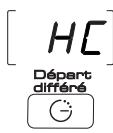 BRANDT DFH925C - Lancement d'un programme en "heures creuses - 1