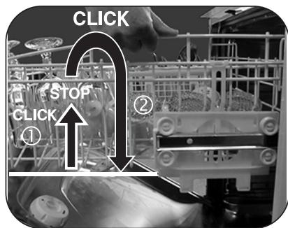 BRANDT VF200JU1 - Setting the LOW POSITION - 1