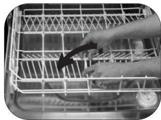 BRANDT VM400WE1 - Det nederste stativ - 2