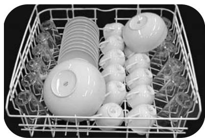 BRANDT VM400WE1 - Der obere Geschirrkorb - 1