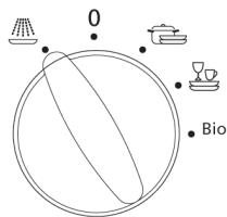 BRANDT VM400WE1 - Auswahl und Ablauf eines Spülprogramms - 1
