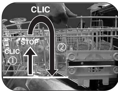 BRANDT VM400WE1 - Anbring glas, skåle og kopper på hovedet. - 1
