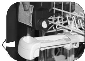 BRANDT VM400WE1 - Pulver oder flüssiges Spülmittel - 1