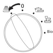 BRANDT VM400WE1 - Sàdan ændres ekstra Funktionen: - 6