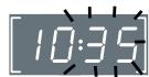 BRANDT DFH133, DFH 1125, DFH1025S, DFH133, DFH1132X - > Réglage de l'horloge (minutes) - 1