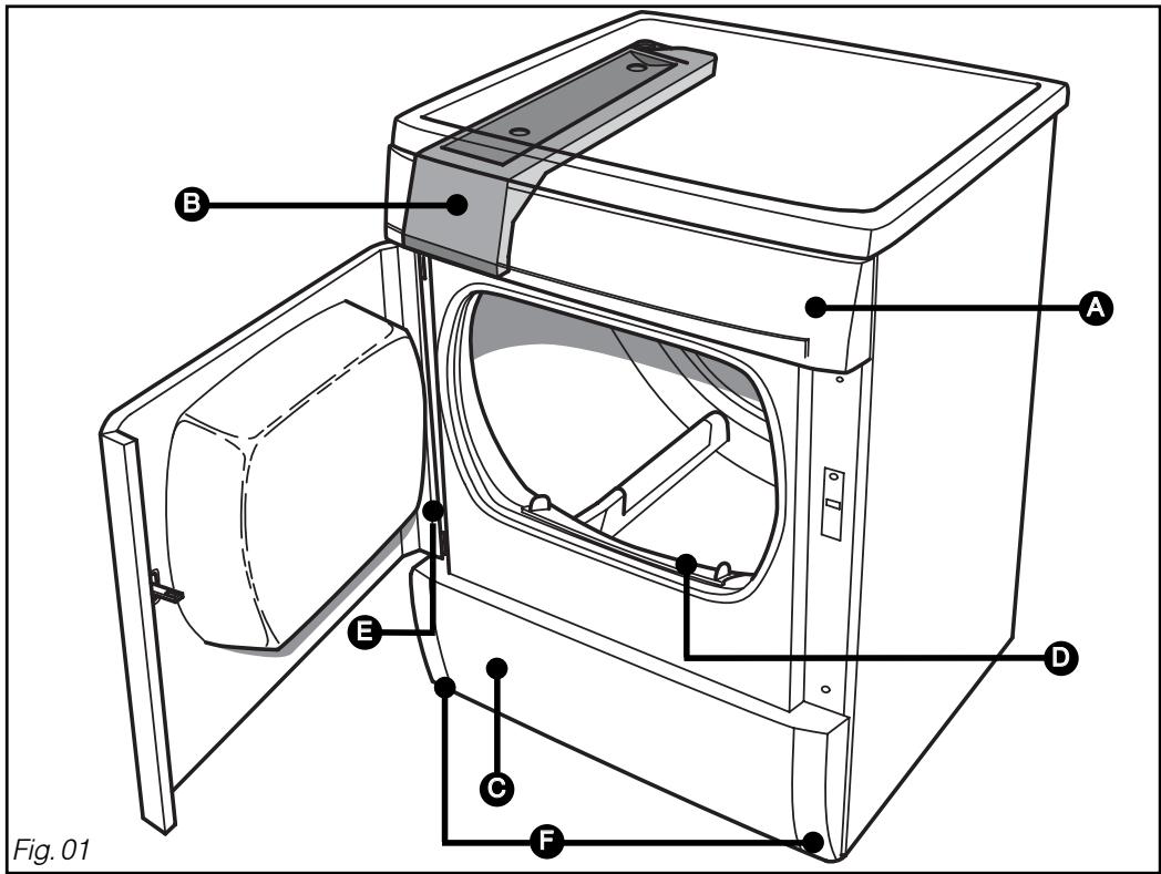 BRANDT VAP9831F - - Presentation generale du seche-linge - 1
