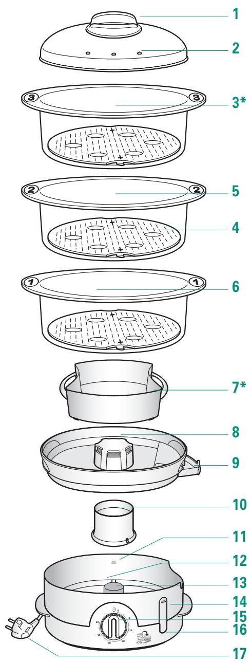 SEB VC1017 00 - Steam cuisine vitasaveur - 2