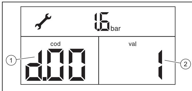 SAUNIER DUVAL THEMAFAST - Procéder au réglage d'un code de diagnostic - 1