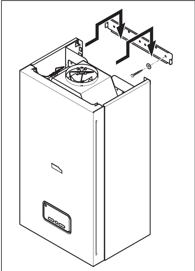 SAUNIER DUVAL THEMAFAST - Suspendez le produit. - 1