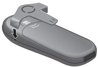 SIEMENS GIGASET 4000 MICRO - Draagclip bevestigen - 1