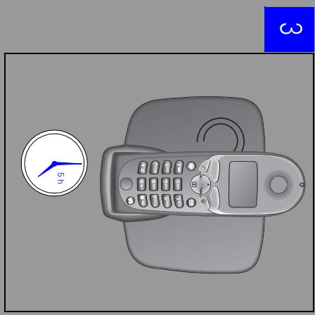 SIEMENS GIGASET 4015 COMFORT - Préparer le téléphone - 1