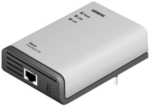 SIEMENS GIGASET HOMEPLUG AV 200 - Le Gigaset HomePlug AV 200 - 1