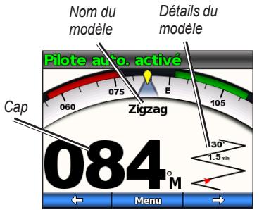 GARMIN GHC 10 HELM CONTROL DISPLAY - Utilisation d'un modèle de navigation - 1