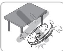 LG HOM-BOT VR1012W - Attention - 2