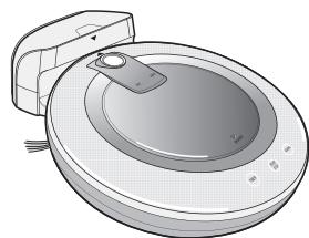 LG HOM-BOT VR1012W - Si la batterie ne se charge pas - 1