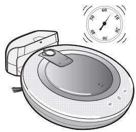 LG HOM-BOT VR1012W - Nettoyage localisé - 6