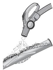 LG HOM-BOT VR1012W - Message sonore "Veuillez vérifier la brosse - 9