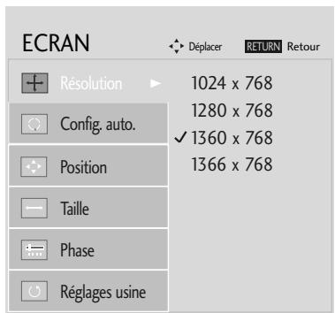LG M227WDP - Sélection de la résolution - 2