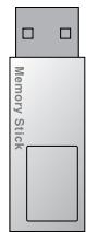 LG M227WDP - Raccordement d'un périphérique USB - 2