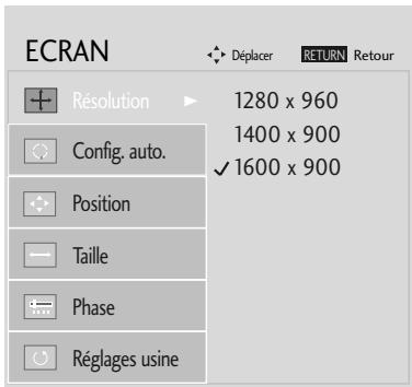 LG M227WDP - Sélection de la résolution - 5