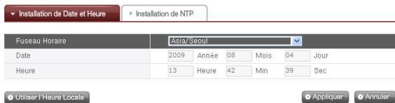 LG N2R1D - Paramétrer la Date et Heure - 1