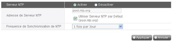 LG N2R1D - Paramétrage du NTP - 1