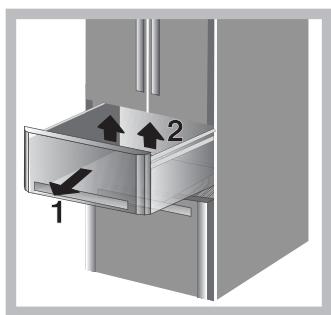 HOTPOINT E4DG AA X MTZ - Prateleira oculta* - 1