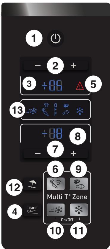 HOTPOINT E4DG AA X MTZ - FISH &amp; MEAT: - 1