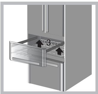 HOTPOINT E4DG AA X MTZ - Ripiano nascosto* - 2