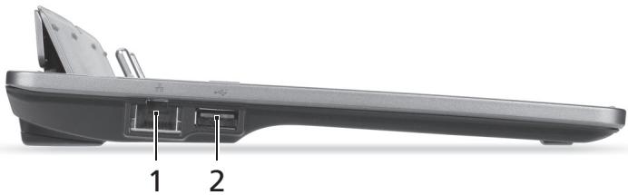 ACER W500 - Vue gauche - 1