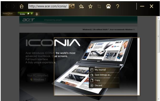 ACER W500 - Modifier les pages - 3