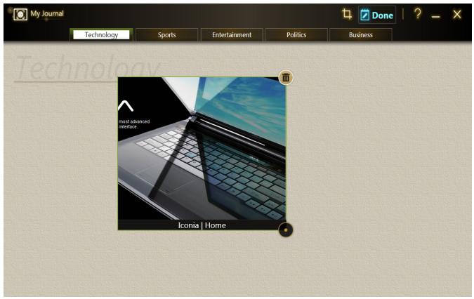 ACER W500 - Modifier les pages - 4