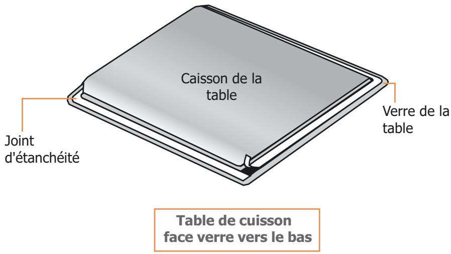 CANDY PVS 606 - Prenez soin de protéger le verre. - 1