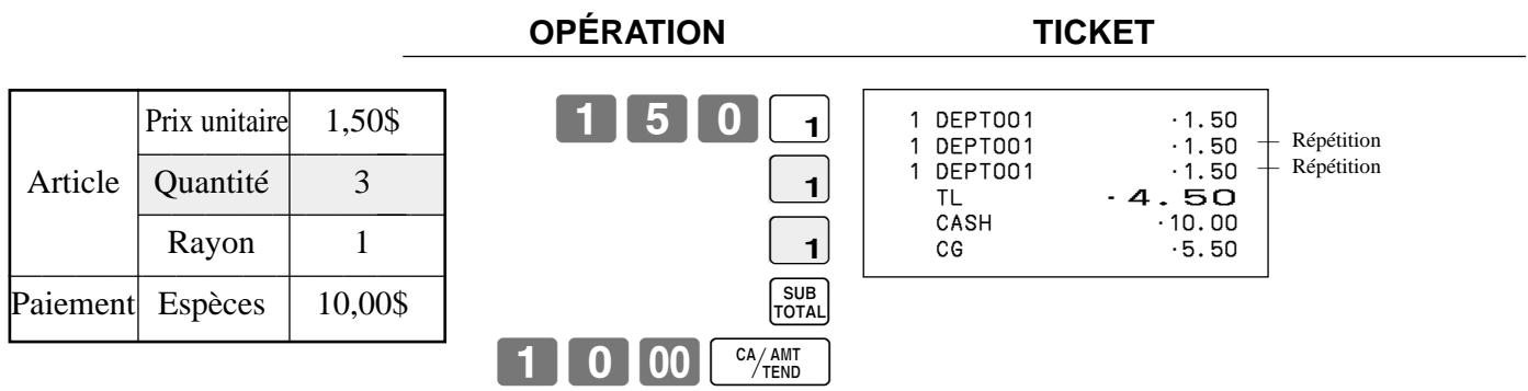 CASIO SE-S300 - Répétition - 1