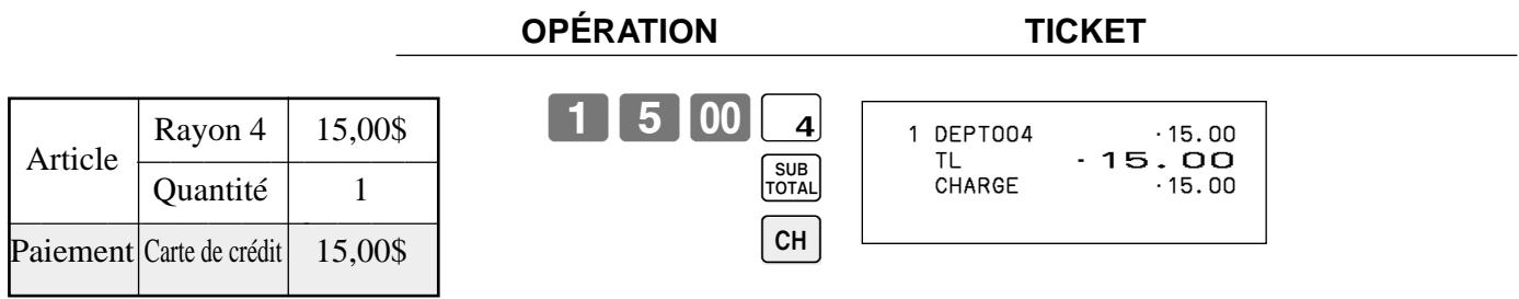 CASIO SE-S300 - Enregistrement de paiements par carte de crédit et par chèque - 3