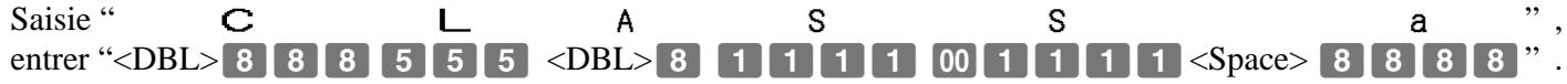 CASIO SE-S300 - Example : - 1