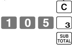 CASIO SE-S300 - Validation de la limitation du montant maximal - 3