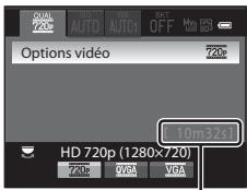 NIKON COOLPIX P7100 - Appuyez sur la commande ◀ ou ▶ du sélecteur multidirectionnel pour sélectionner le type de vidéo. - 1