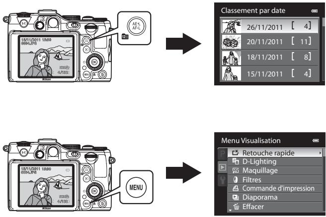NIKON COOLPIX P7100 - Fonctions de visualisation - 1