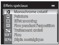 NIKON COOLPIX P7100 - Mode d'effets spéciaux (Application d'effets lors de la prise de vue) - 9