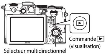 NIKON COOLPIX P7100 - Appuyez sur la commande ▶ (visualisation). - 1