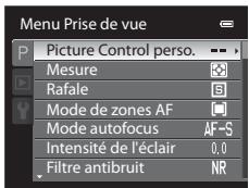 NIKON COOLPIX P7100 - Navigation entre les onglets - 1