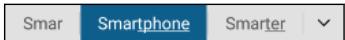 HTC DESIRE 628 - Entering text with word prediction - 1