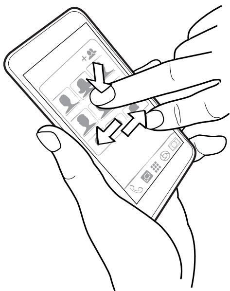 HTC DESIRE 628 - Moving a widget or icon - 1