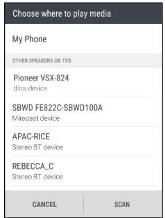HTC DESIRE 628 - Using HTC Connect to share your media - 2