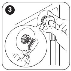 FAURE FWQ6129 - Nettoyage du filtre de vidange - 4