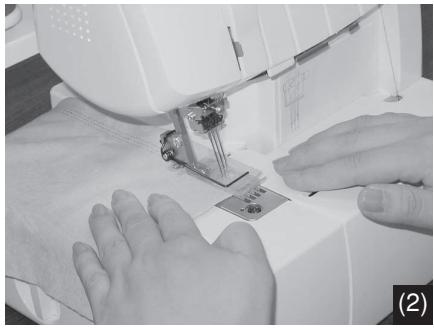 BROTHER 2340CV - Couture de tissus unis (par exemple un échantillon) - 2