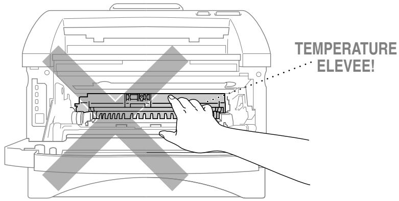 BROTHER FAX-8360P, FAX 8360P - Procédure de remplacement de la cartouche de toner - 2