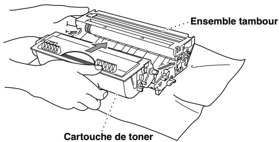 BROTHER FAX-8360P, FAX 8360P - Procédure de remplacement de la cartouche de toner - 9